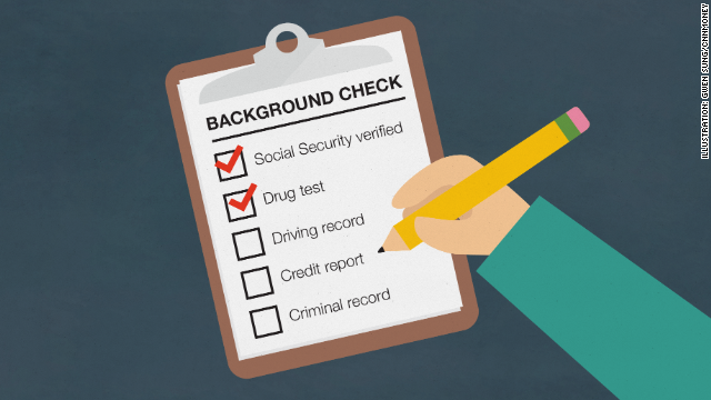 New Job Requires a Background Check