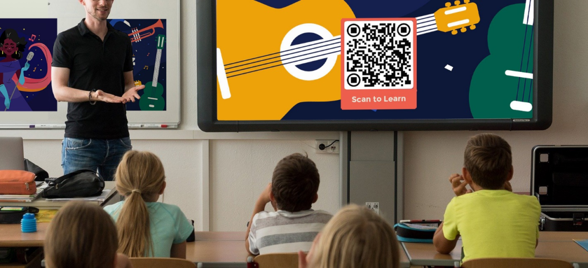 QR codes for music teachers: making music learning more fun for kids