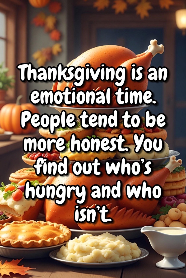 Funny Thanksgiving Quotes About Food, Eating, and Overindulgence
