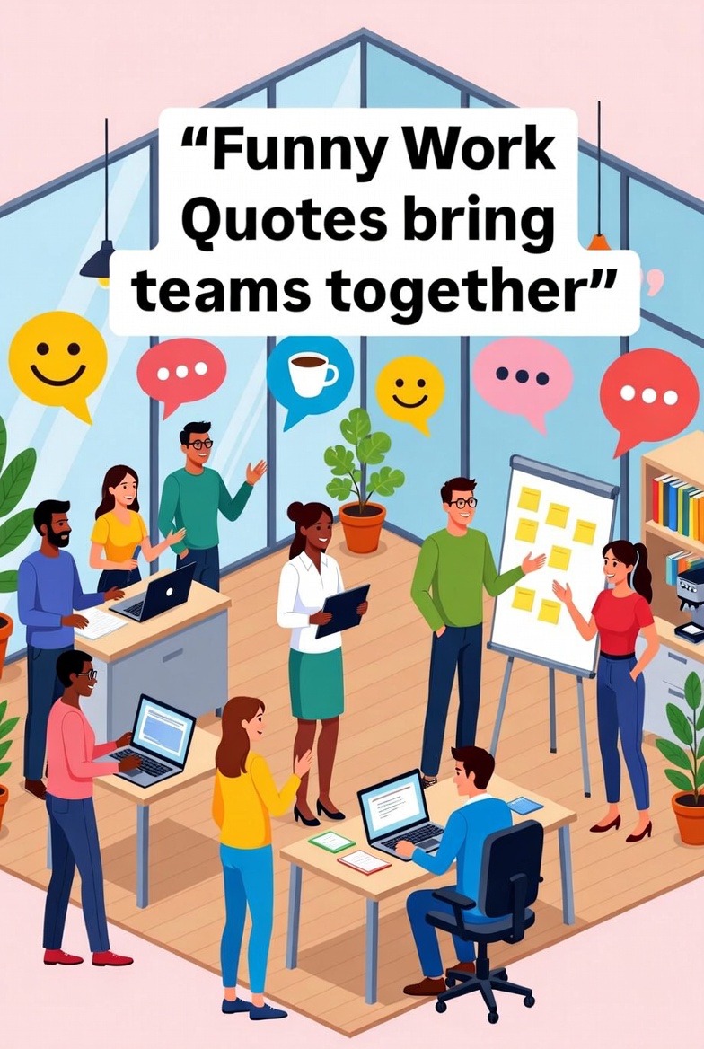 How Funny Work Quotes Improve Workplace Culture
