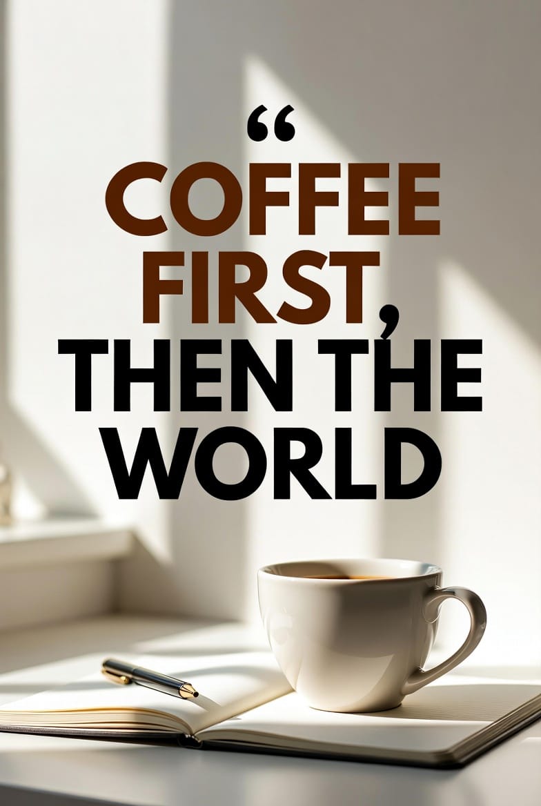 Everyday Joys: Simple Coffee Quotes