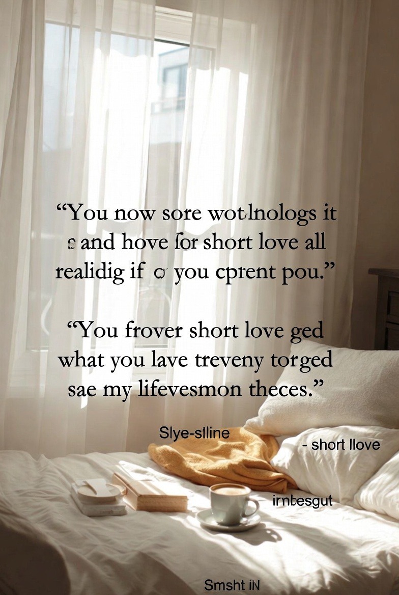 Short Love Quotes for Everyday Romantic Moments