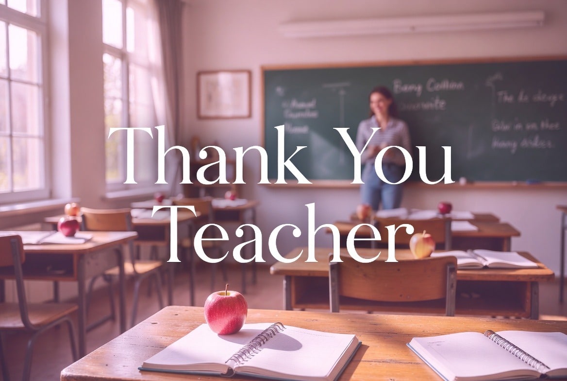 40 Thank You Teacher Quotes to Show Heartfelt Appreciation