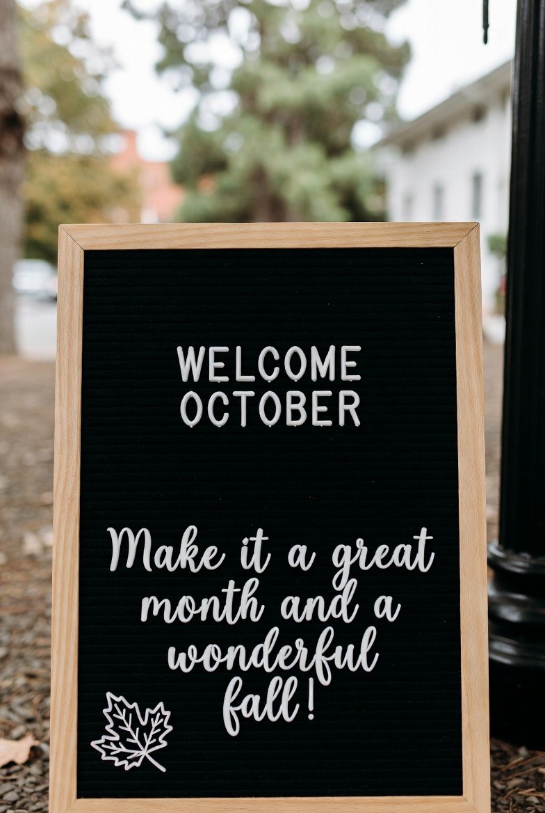 Welcome October Quotes