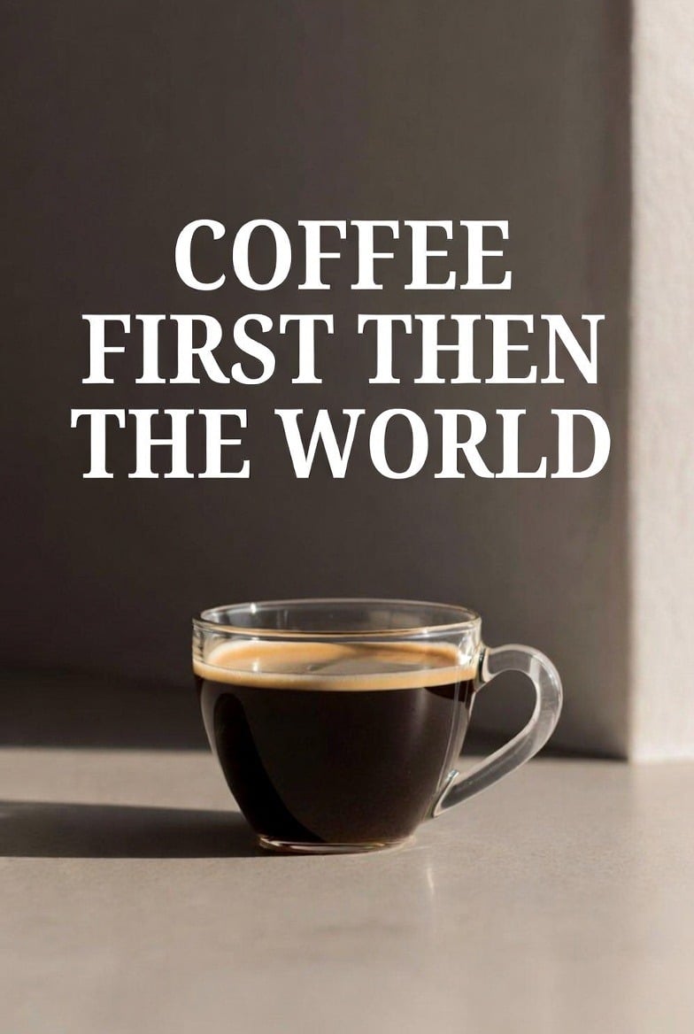 Why Short Coffee Quotes Work So Well on Social Media