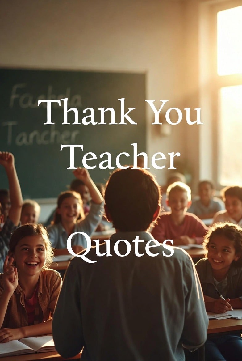 Why Thank You Teacher Quotes Matter