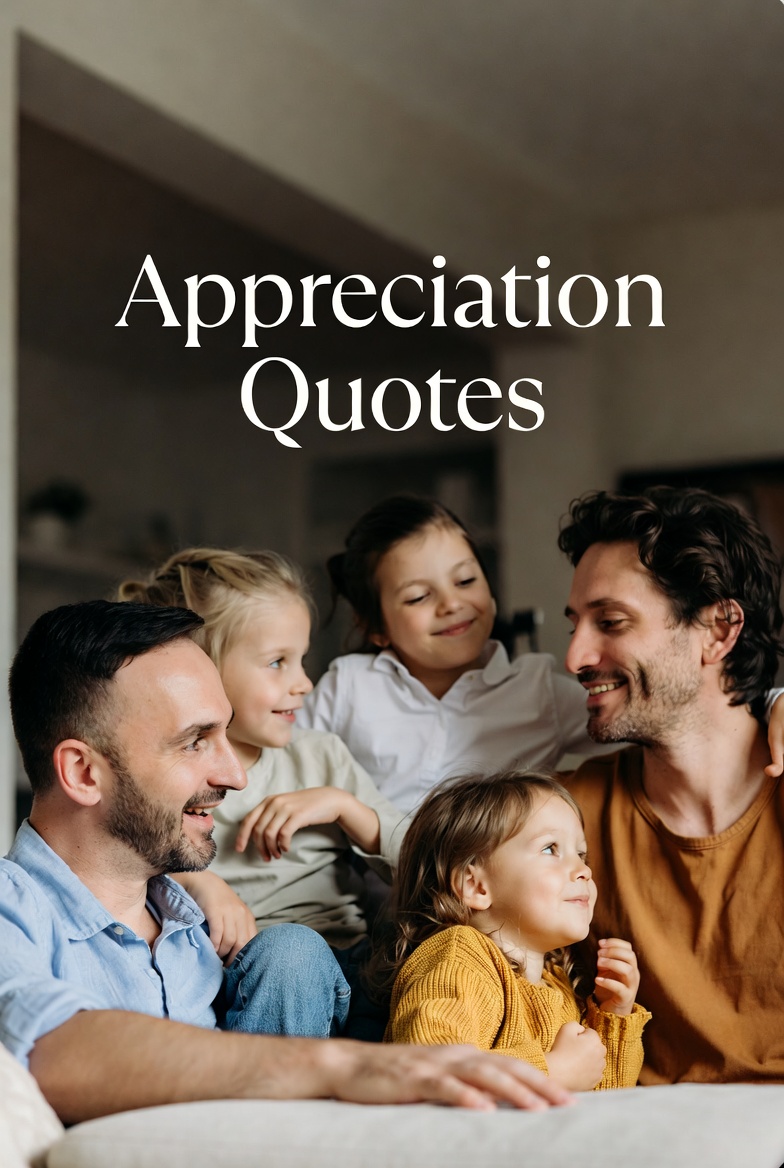 Appreciation Quotes for Family and Unconditional Love