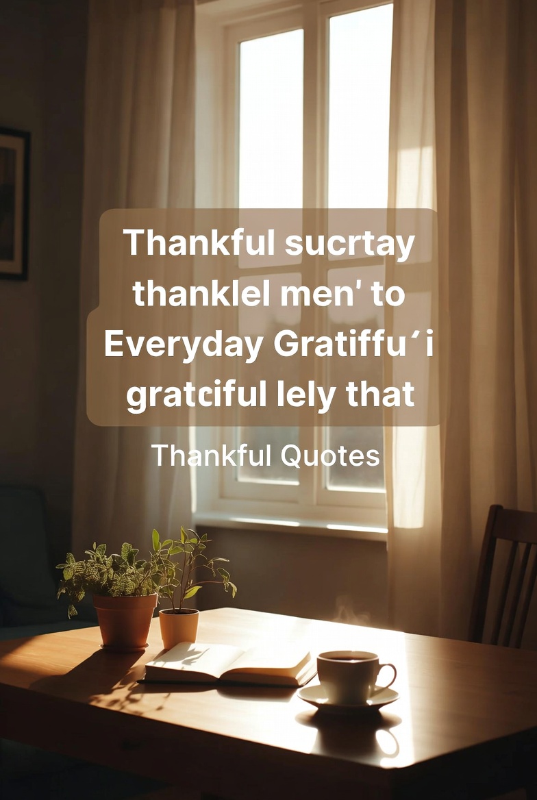 Thankful Quotes for Strength, Growth, and Perspective