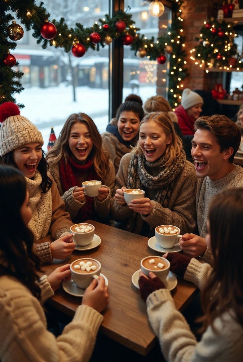 Warm Christmas Wishes for Friends and Social Circles