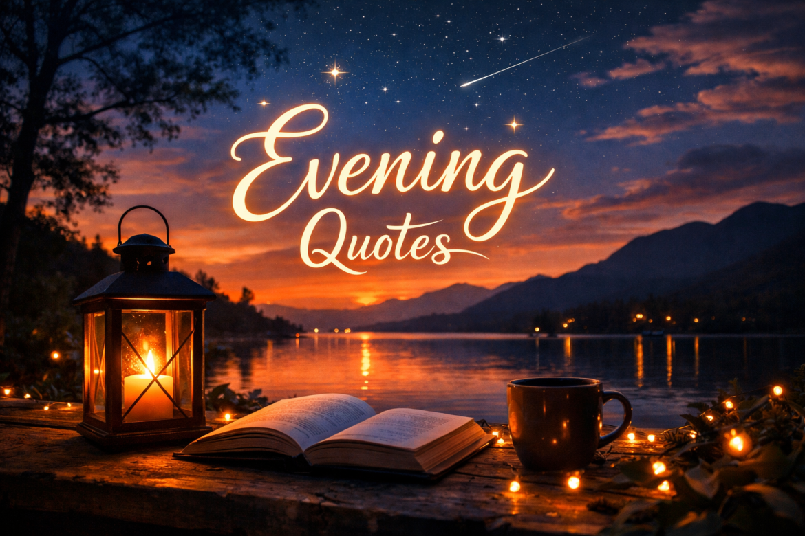40 Evening Quotes to Reflect and Relax